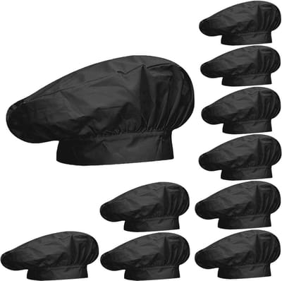 Unisex Koken Hoed - Fonteinvormige Kookmuts voor Volwassenen
