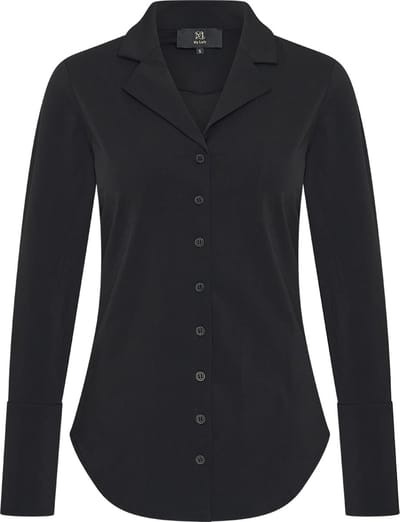 Mylady Travel Blouse Siva( ML01-275-2704 )Black Maat XS,totale lengte 64.5 cm,stofsamenstelling 80% polyamide 20% elastaan , Een duurzame, kreukvrij, snel droog. wassen 30°C - niet in droger , comfort van stretch