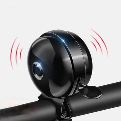 Oneay Multifunctionele, draagbare fietsbel, luid en lekvrij ontwerp, buisdiameter 2-2,5 cm, geschikt voor fietsen, compact en betrouwbaar.