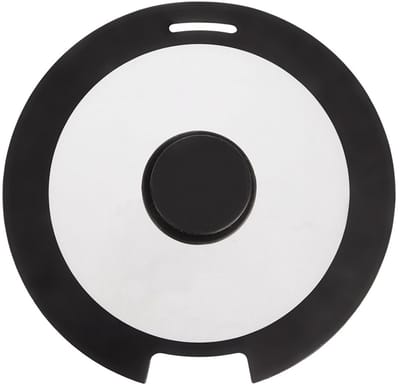 Deksel Glas Silicone 27 cm - Pannendeksel - Pandeksel - Potdeksel