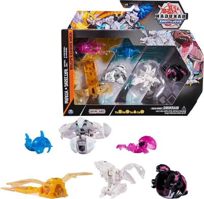 Bakugan Evolutions Battle Strike Pak - Speelset Actiefiguren - Strategische Gevechten - Metalen Afwerking - Medium - Multicolor