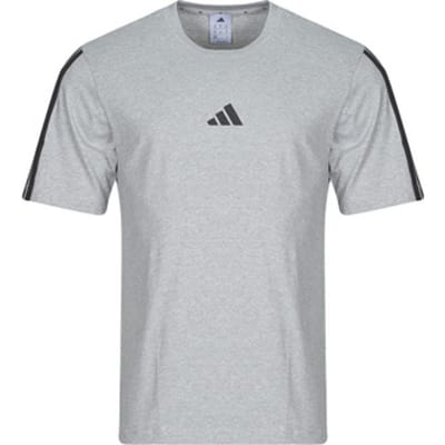 T-shirt van eenvoudige jersey adidas Essentials 3-Stripes