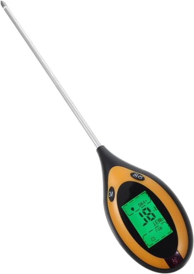 Bodemtester met pH Sensor - Tuin Bodem Analyzer - Planten Gezond Houden - Snelle Nauwkeurige Meting