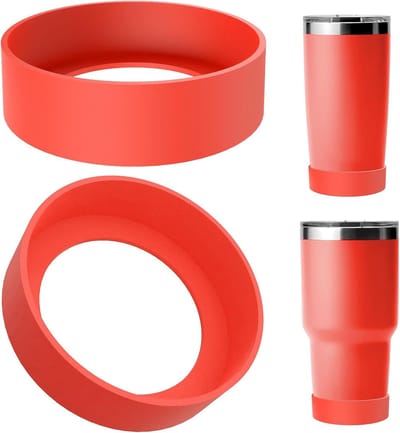 Beschermhoesjes voor Tumbler Waterflessen Set van 2 - Siliconen Bumper