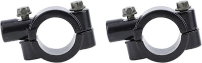 Verstelbare Bevestigingsklem voor Motorfiets Spiegels, 2 Stuks, Universele 25mm Handlebar Montage voor ATV, Scooter en Projectmotoren