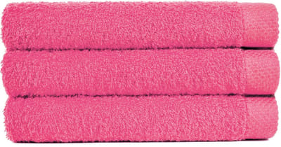 Gastendoek 33x50 cm Uni Pure Royal Fresa Donkerroze - 4 stuks