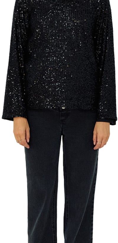 Vertbaudet Blouse met pailletten voor borstvoeding, omkeerbaar voor/achter
