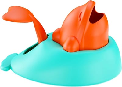 Honden traktatie dispenser - Voederhouder puzzel - Interactieve training - Langzaam voeren ontwerp - 17.6 cm - Blauw