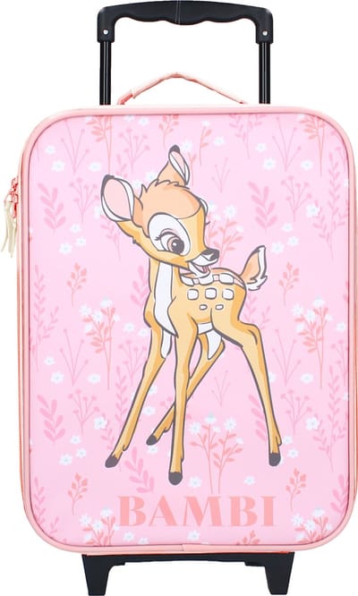 Bambi Made to Roll Trolley Koffer - Roze - Reiskoffer