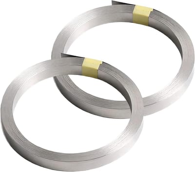 Nikkelband - Puntlasband Batterij - Accu Assemblage - Goede Geleider - 015 x 8 mm 10 m - Zilverkleurig