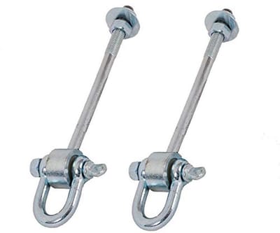 Set van 2 Schommelhaken Type C M12 140 mm - Verbindingsstukken voor Schommels en Accessoires