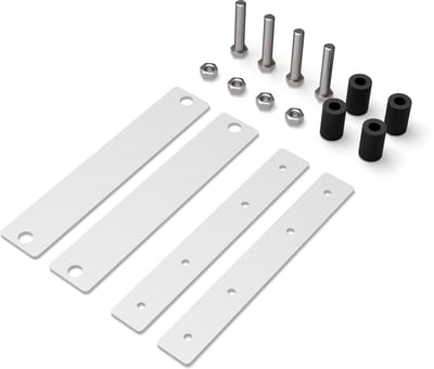 Bodo® - Wasmachine Verhoger connectieset - Wit - voor WV52 - WV53 - WVH53