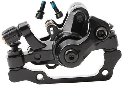 Fiets Remklauw - Schijfrem Upgrade - Veilig Fietsen - Universele Montage - 160mm Schijf - Zwart