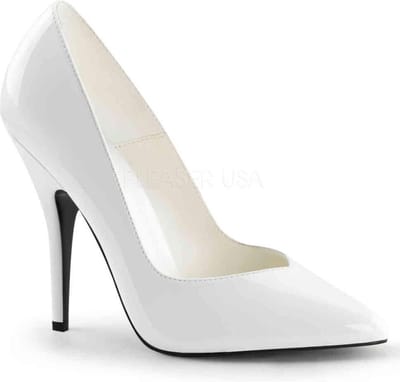 Pleaser - SEDUCE420V Pumps - US 6 - 36 Shoes - Wit