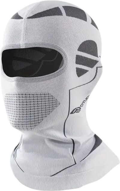 Livano Winter Masker - Balaclava - Ski Mask - Ski Masker - Bivakmuts - Full Face Mask - Wit & Grijs