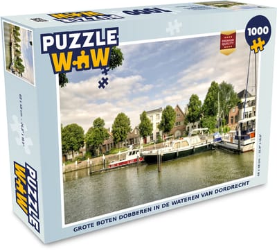 Puzzel Boot - Haven - Nederland - Legpuzzel - Puzzel 1000 stukjes volwassenen
