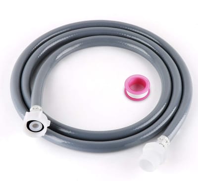 Dailygoods- Voegslang 2,5m - Verlenging Afvoerslang - Koudwatertoevoerslang - 3/4 Inch Universeel - Corrosiebestendig - Eenvoudige Aansluiting
