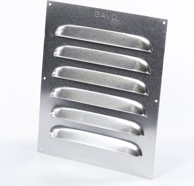 Gavo Schoepenrooster aluminium 25 x 30cm
