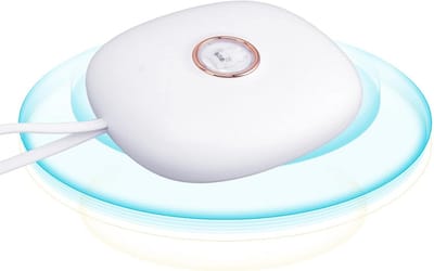 Digitale Wekker - Trilwekker Geluiddemper - Senioren Jongeren - Instelbare Trillingen - 93x105x34cm - Zwart