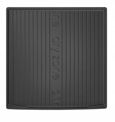 Frogum Dry Zone Kofferbakmat - Geschikt voor Volkswagen Tiguan Allspace (2017-2024) - Hoge laadvloer - TPE Rubber - Geurloos - Zwart