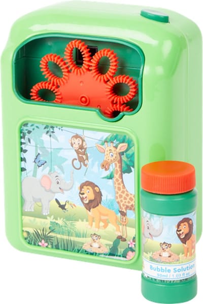 Jungle Bellenblaas - Bubble blower - Automatisch - Groen - Inclu navulling substantie 50 ml - Bellenblazer - Bellenblaasmachine