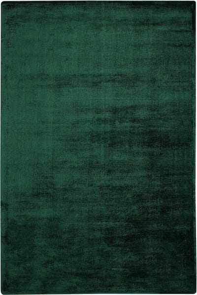 GESI II - Laagpolig vloerkleed - Donkergroen - 160 x 230 cm - Viscose