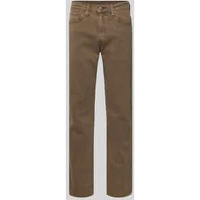 tapered fit jeans van katoenmix model '502®'