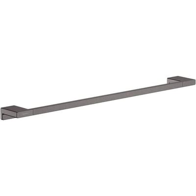 Hansgrohe AddStoris Q handdoekhouder wand - 65cm - geborsteld zwart chroom (antraciet)