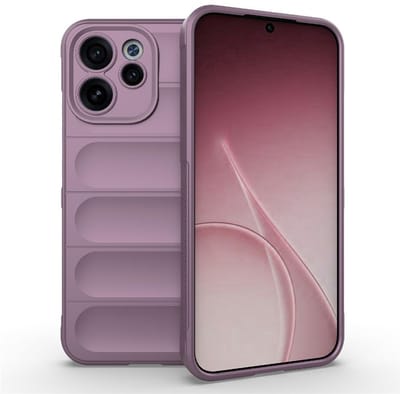 Coverup Hoesje - Geschikt voor OPPO Reno15 F Hoesje - Coverup Hands-On Rugged Back Cover - Paars