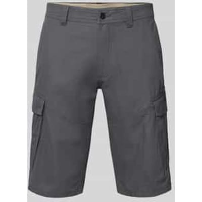 relaxed fit cargoshorts van puur katoen model 'FILE'