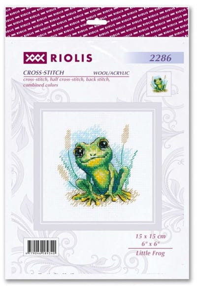 Borduurpakket 2286 Little Frog - RIOLIS