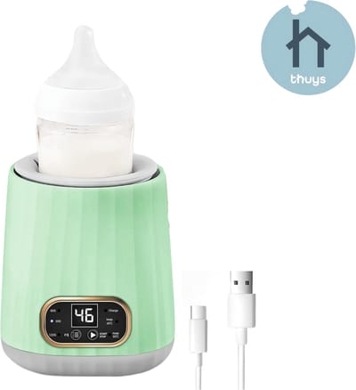 Thuys - Flessenwarmer Onderweg - Flessenwarmer Draadloos - Draagbare Flessenwarmer - Praktisch - Veilig - Stijlvol