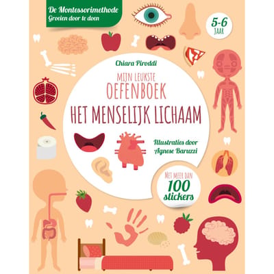 Mijn Leukste Oefenboek Het Menselijk Lichaam - Chiara Piroddi