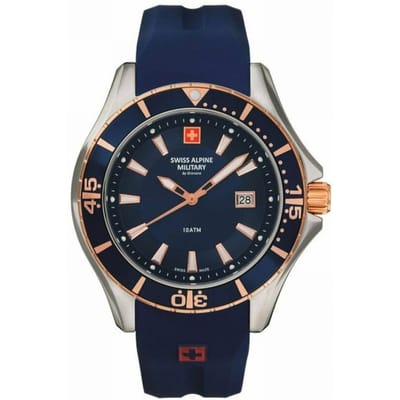 Swiss Alpine Military Quartz Chronograph 7040.1855 10ATM 44MM
