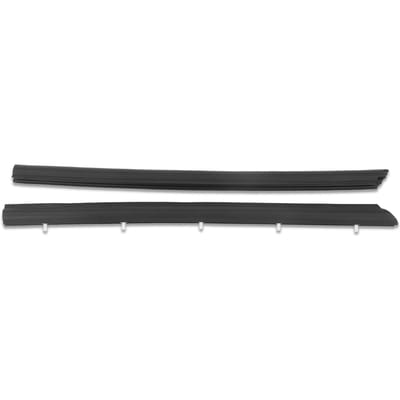1 Paire Joint d'Étanchéité de Porte Avant Arrière Protection Bordure Caoutchouc pour T5 T5.1 Transporter black