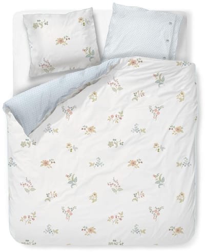 Pip Studio Dekbedovertrek Blossom Chique White 1 persoons