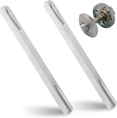 Set van 2 Universele Deurkrukstiften 140mm - Vierkante Spindelstang voor Deurbeslag