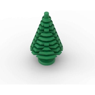 MOC 10 STUKS 3471 Kerst Grote Dennenboom Bouwstenen Set Groen Bos Plant Bakstenen Deeltjes Speelgoed Kinderen Verjaardag Kerst Cadeaus blue