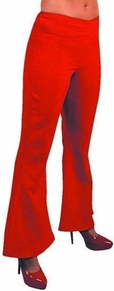 Hippie Kostuum | Wijde Pijpen Broek Diana Soul Vrouw | Medium | Carnaval kostuum | Verkleedkleding