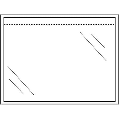 Paklijstenvelop quantore zelfklevend onbedrukt 162x122mm 1000 stuks