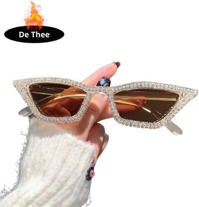 Bovista - Festival Bril - Rave - Space - Techno - Freaky Glasses - Heren - Dames - Zonnebril - Bruingeel