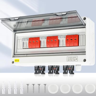 Overspanningsbeveiliging voor Zonne-energie Installatie DC 1000V 3 Strings
