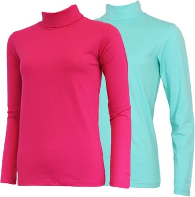 2-Pack Campri - Skipully - Wintersportpully - Dames - Pink/Aruba blue (649) - maat S