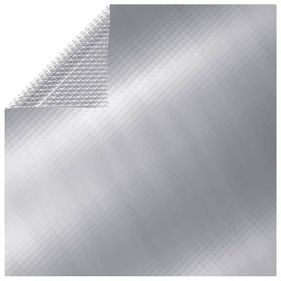 vidaXL - Zwembadhoes - 450x220 - cm - PE - zilverkleurig