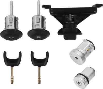Deurvergrendelingsset voor Motorkap - Vervangingsonderdeel voor MK7 2006-2011, Betrouwbare Beveiliging en Eenvoudige Installatie