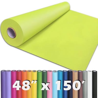 Neon Groen Kraftpapier Rol 48 inch x 150 voet voor Geschenkverpakking, Kunst en Ambachten