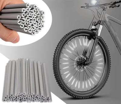 Dailygoods- Fietsreflectoren 360° Zichtbaarheid - Spaakreflectoren - Waterdichte Reflectoren - Duurzaam - Hoogwaardige ABS - Antivallen