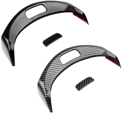 Dailygoody - Armsteun Knop Cover - Carbon Fiber - Geschikt voor Mercedes C-Klasse 2015-2020 - Luxe uitstraling - Perfecte pasvorm - Auto-accessoires -.