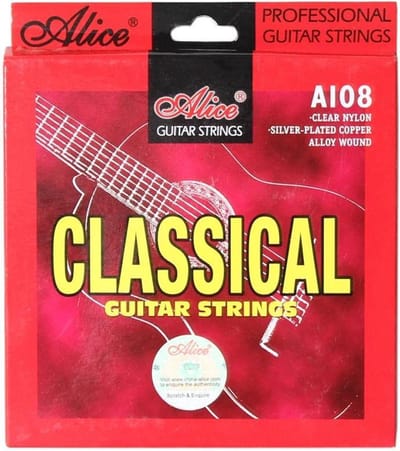 BukkitBow - Gitaarsnaren - Set Gitaarsnaren - Voor Klassieke Gitaar - Nylon Gitaarsnaren