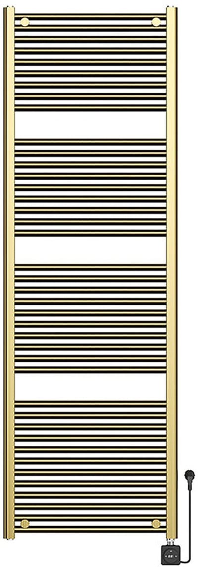 Wiesbaden Elara Elektrische Radiator Smart WiFi 181,7 x 60 cm - Geborsteld Messing PVD